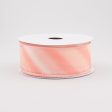 1.5  Diagonal Ombre Satin Ribbon: Blush Pink (10 Yards) For Discount