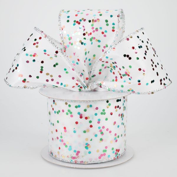 2.5  Confetti Dots Ribbon (10 Yards) Online