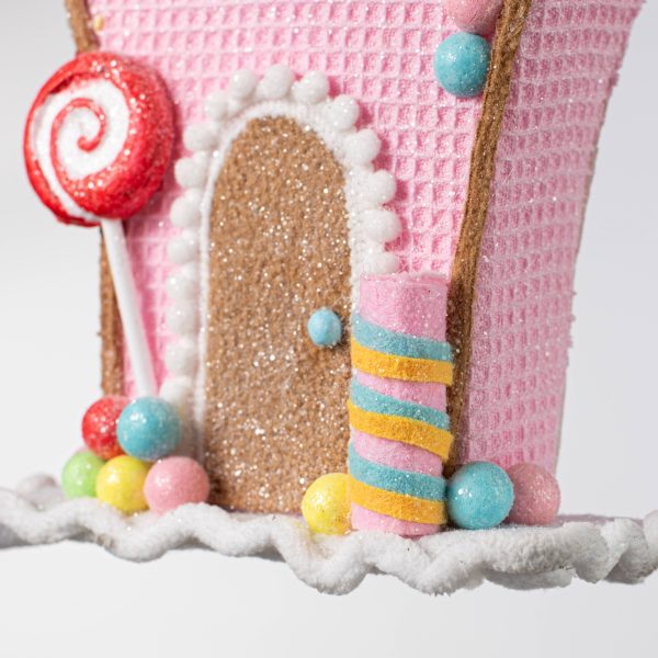 10  Gingerbread Candy House Ornament Sale