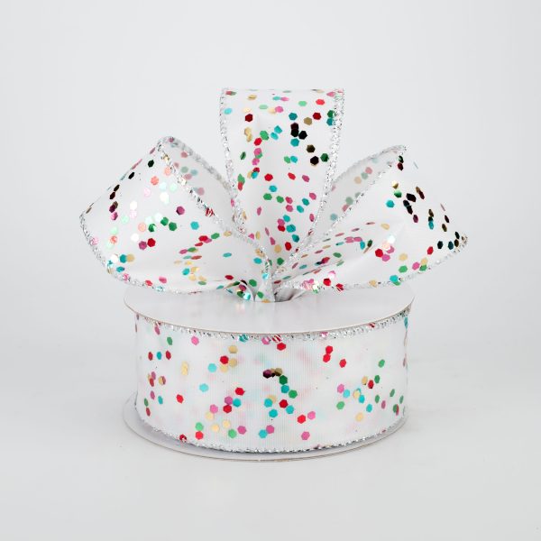 1.5  Confetti Dots Ribbon (10 Yards) Sale