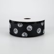 1.5  Eyeballs Ribbon: Black (10 Yards) Online Sale