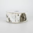 1.5  Birch Tree Canvas Ribbon (10 Yards) Online Hot Sale