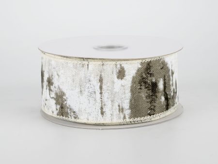 1.5  Birch Tree Canvas Ribbon (10 Yards) Online Hot Sale