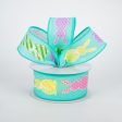 1.5  Easter Bunny Patterns Ribbon: Blue (10 Yards) Online