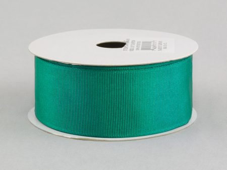 1.5  Grosgrain Ribbon Wired: Teal Green (10 Yards) Discount