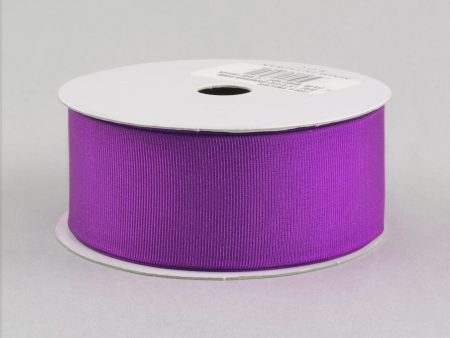 1.5  Grosgrain Ribbon Wired: Purple (10 Yards) Supply