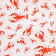 72  Crawfish Print Table Runner: Red on White Online Hot Sale