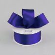 1.5  Double Face Satin Wired Ribbon: Royal Blue (10 Yards) For Cheap