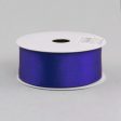 1.5  Double Face Satin Wired Ribbon: Royal Blue (10 Yards) For Cheap