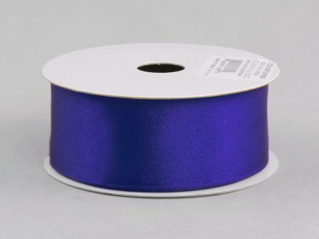 1.5  Double Face Satin Wired Ribbon: Royal Blue (10 Yards) For Cheap