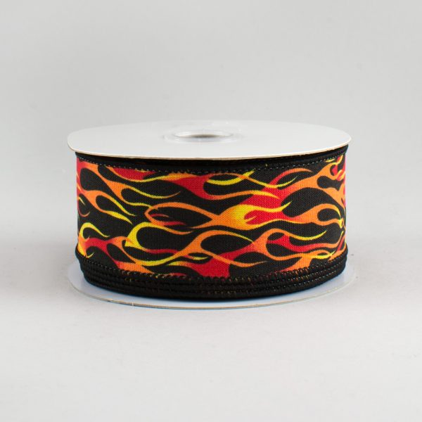 1.5  Exhaust Flames Ribbon (10 Yards) on Sale