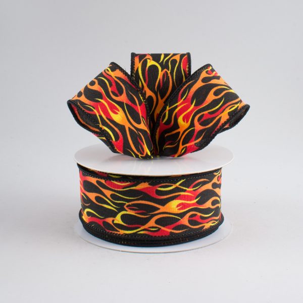 1.5  Exhaust Flames Ribbon (10 Yards) on Sale