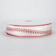 1.5  Baseball Stitching Ribbon (50 Yards) Fashion