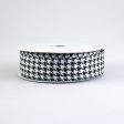 1  Small Houndstooth Ribbon (10 Yards) For Sale