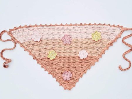 Crochet Flower Bandana Discount