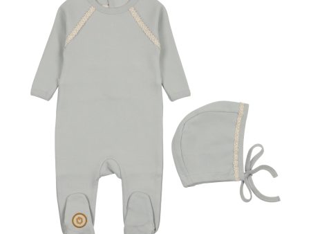 RUSTIC ACCENTS LAYETTE SET BLUE DAWN Online now