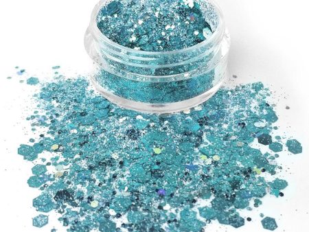 Angelic Ice Loose Glitter Jar 7.5g by Vivid Glitter Hot on Sale