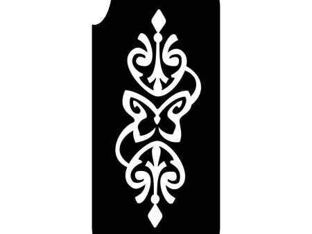 Glitter Tattoo Stencil Ornamental Y-Body - 5 pack Online